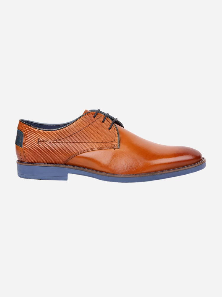 MASABIH Tan Casual Derby Shoes for Men