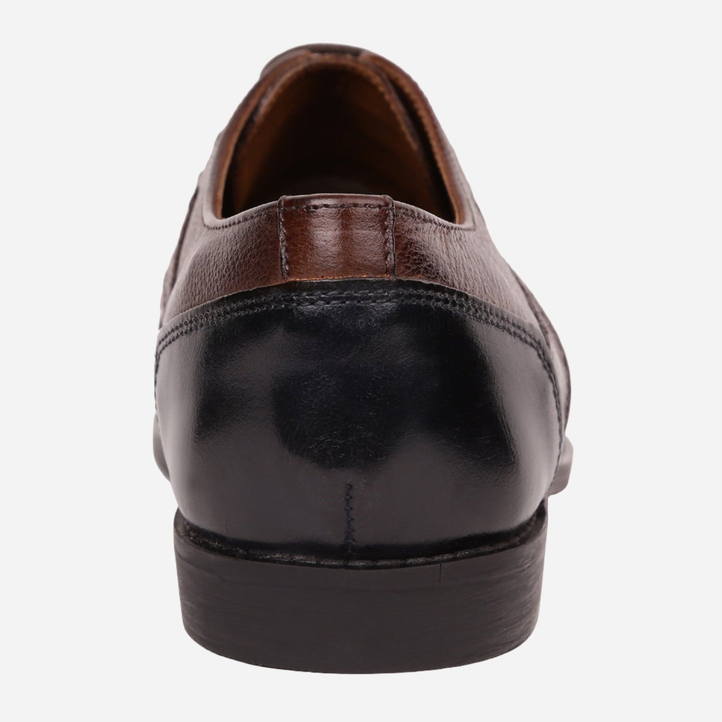 MASABIH Brown Casual Derby Shoes for Men