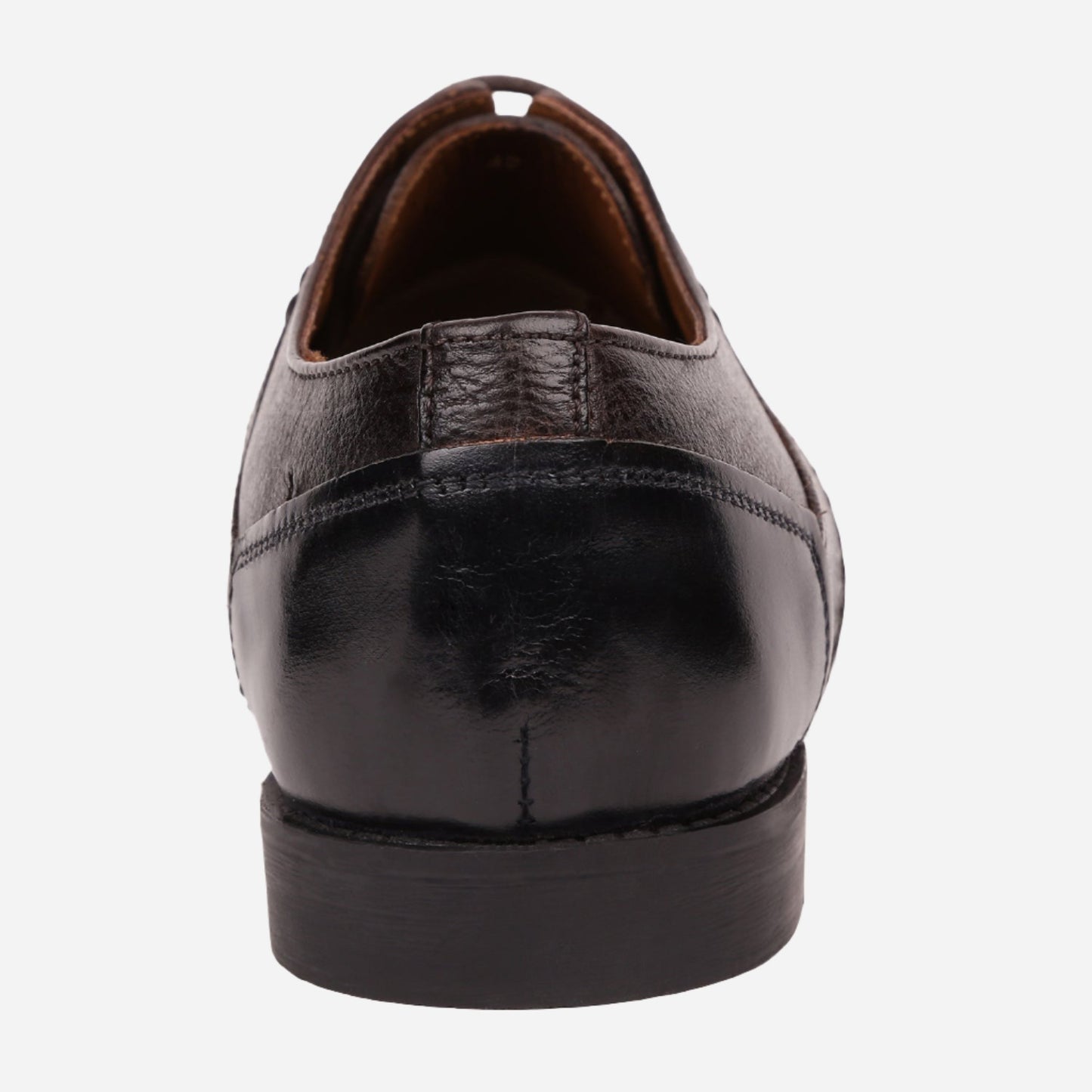 MASABIH Brown Casual Derby Shoes for Men