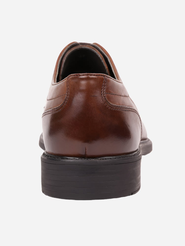 MASABIH Brown Casual Derby Shoes for Men