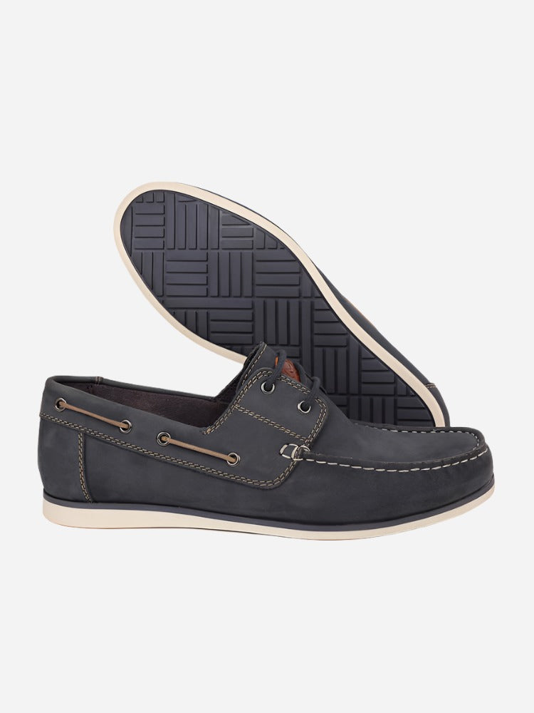 MASABIH Navy Casual Slip On Shoes for Men