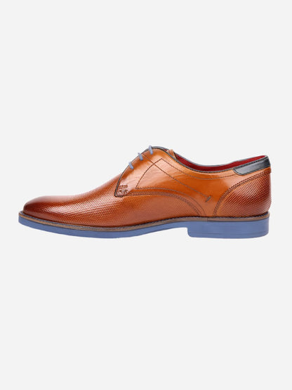 MASABIH Tan Casual Derby Shoes for Men