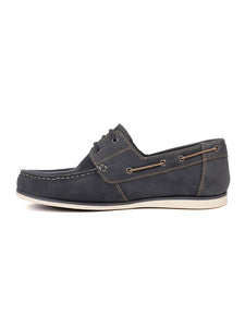 MASABIH Navy Casual Slip On Shoes for Men