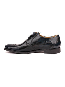 MASABIH Blue Casual Derby Shoes for Men