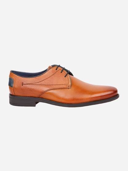 MASABIH Tan Casual Derby Shoes for Men