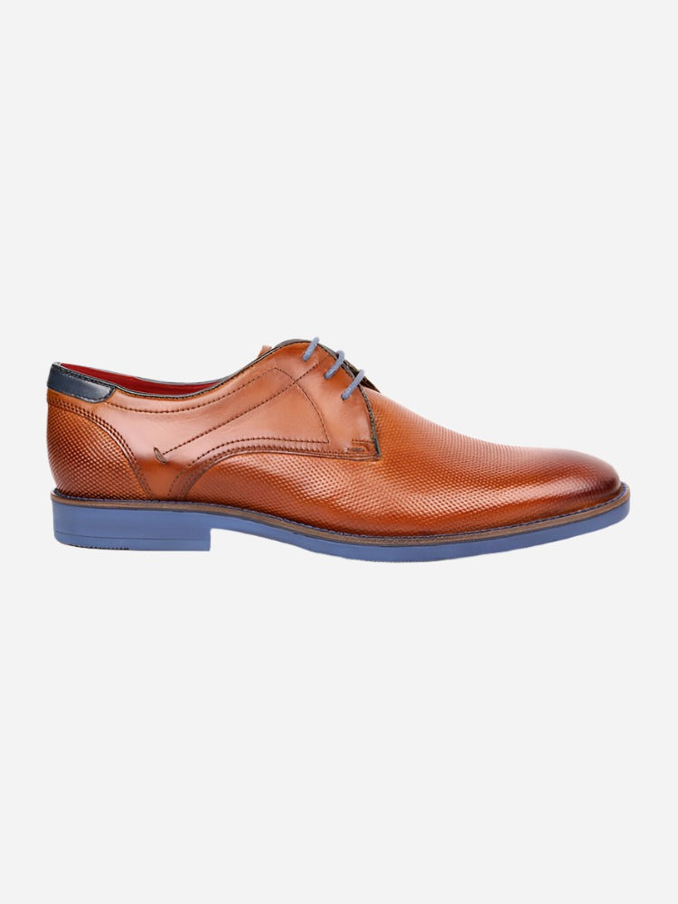 MASABIH Tan Casual Derby Shoes for Men