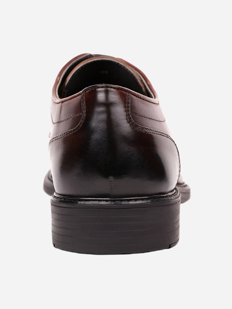 MASABIH Brown Casual Derby Shoes for Men